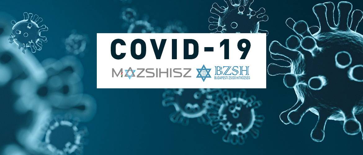 Mazsihisz-BZSH ügyvezetői utasítás a COVID 19 elleni védekezéssel kapcsolatban